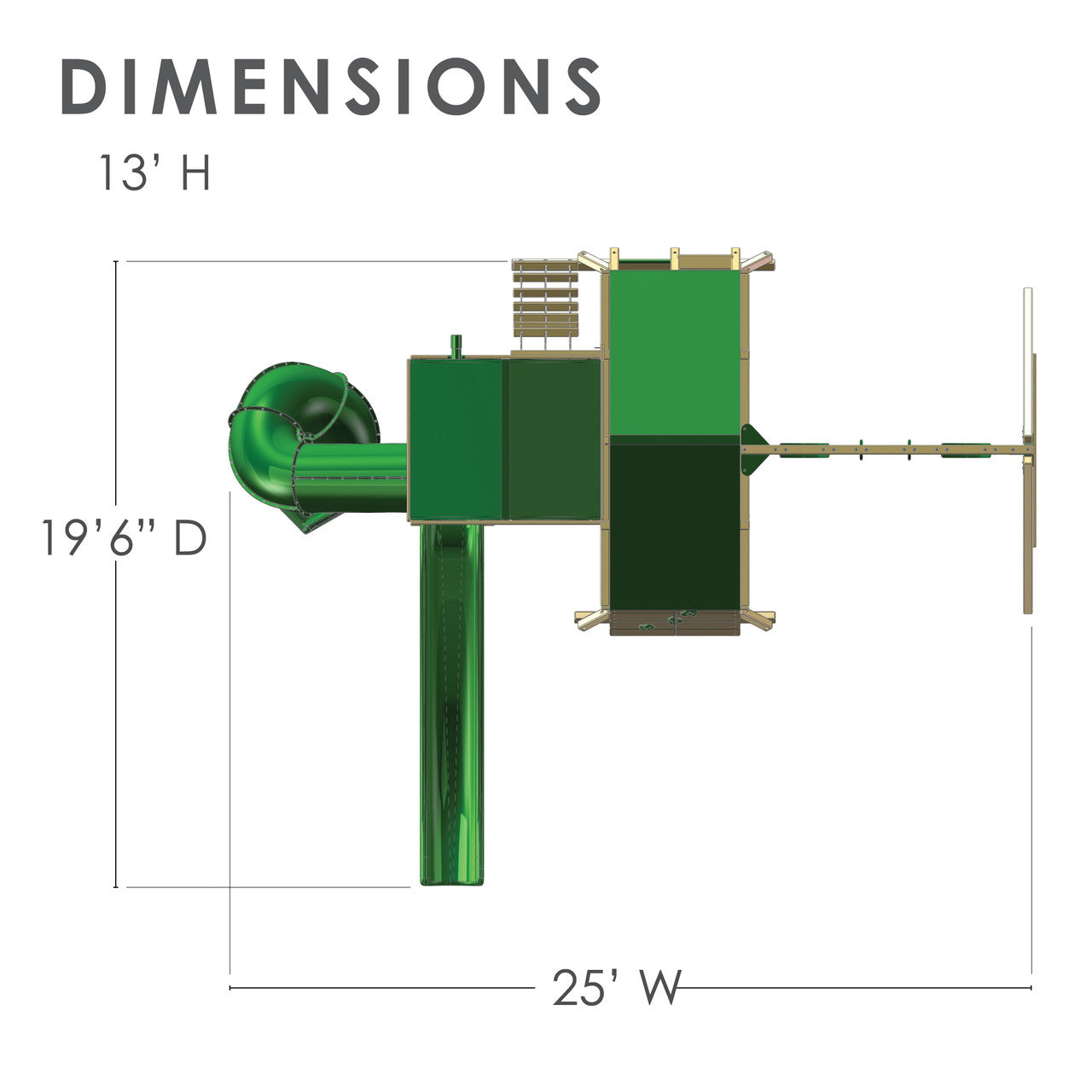 Sun Valley Deluxe Swing Set