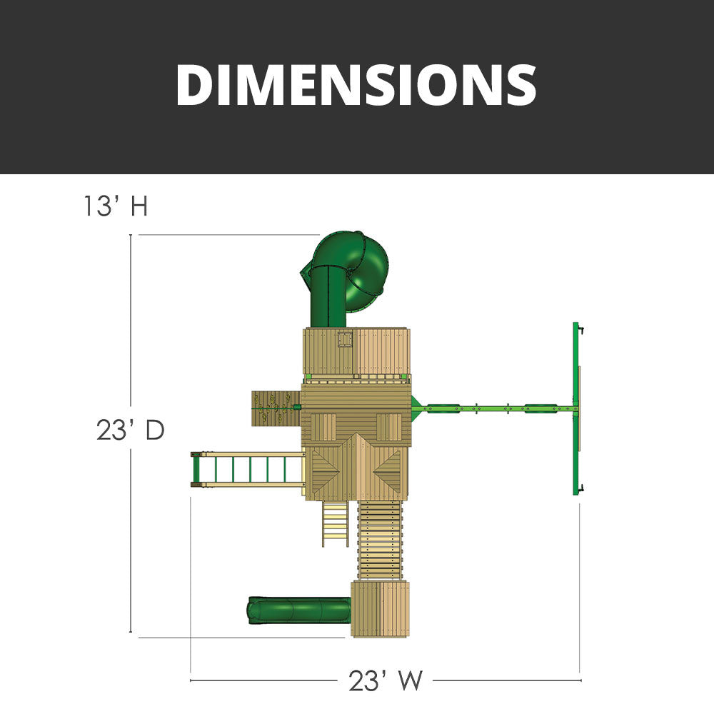 Everest Elite Swing Set