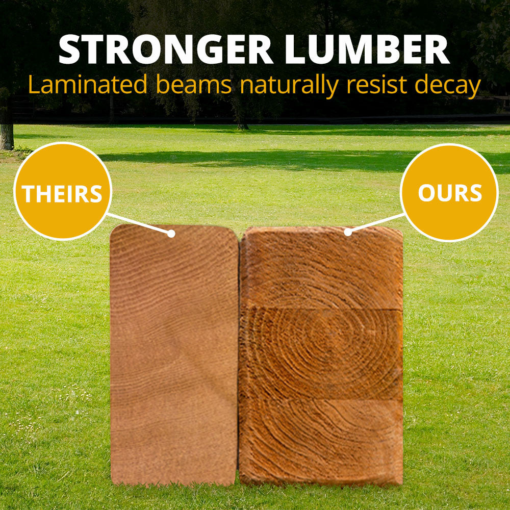 Wilderness Retreat Swing Set