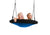 Action shot of kids swinging on Nest Swing from Gorilla Playsets